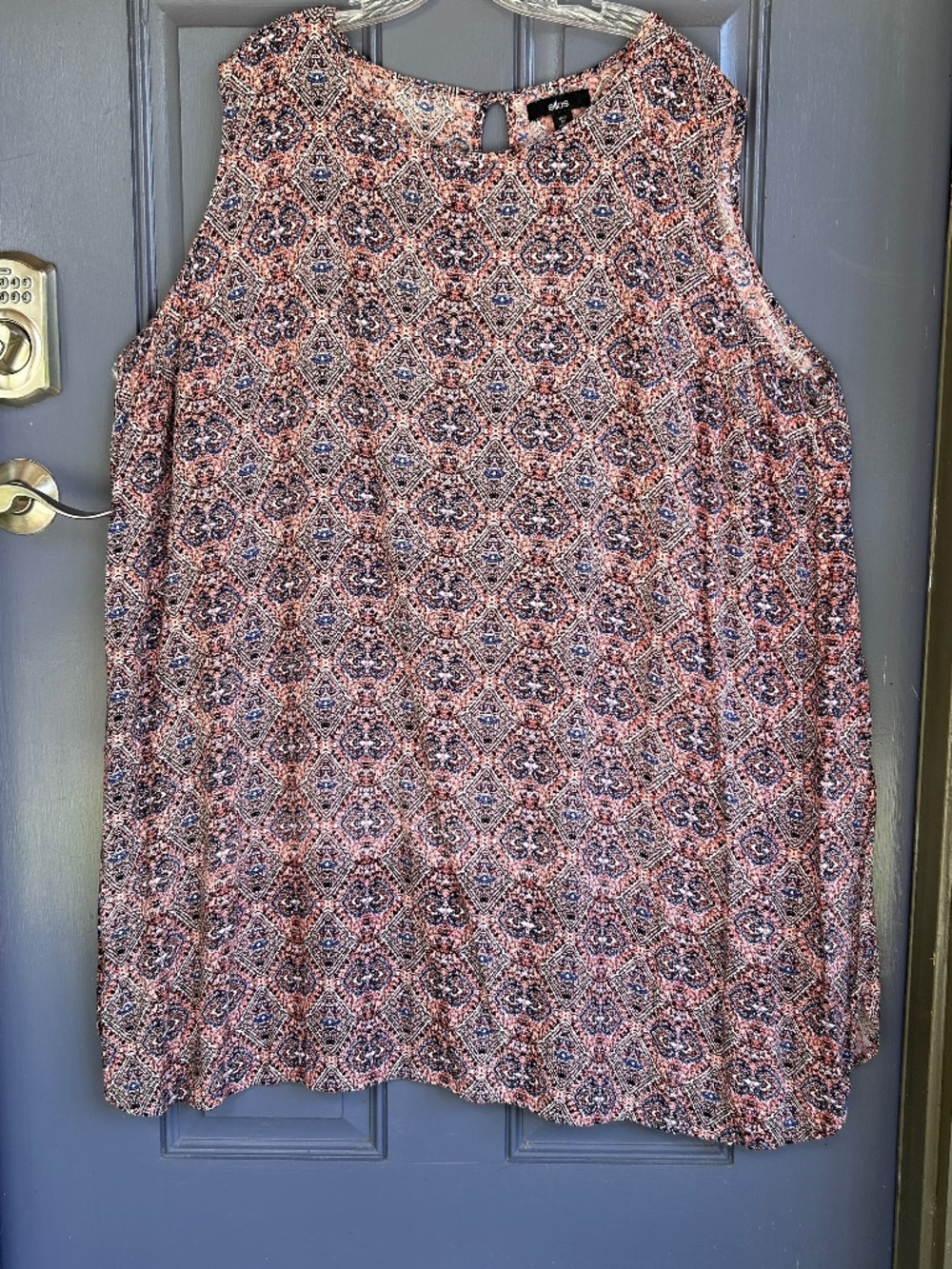Ellos Sleeveless Shift Dress, 26/28